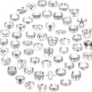 50 + Adjustable Toe Rings.  Stainless Steel